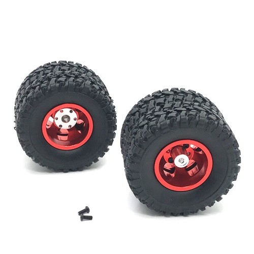 Dual Wheel Hub Tires For WPL C14 C24 C34 C44 B14 B16 B24 B36 HengLong FeiYu JJRC - Bild 6 von 10