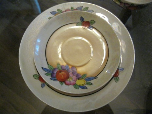 Vintage 17tlg. Japanisches Glanzgeschirr Teeservice - Bild 6 von 9