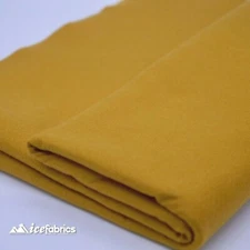 Gold ACRYLIC FELT FABRIC By The Yard _72" WIDE_ Thick and Soft Felt Fabric