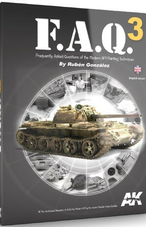 AK Interactive 288 FAQ 3 Modern AFV Painting Techniques Book - Picture 1 of 1