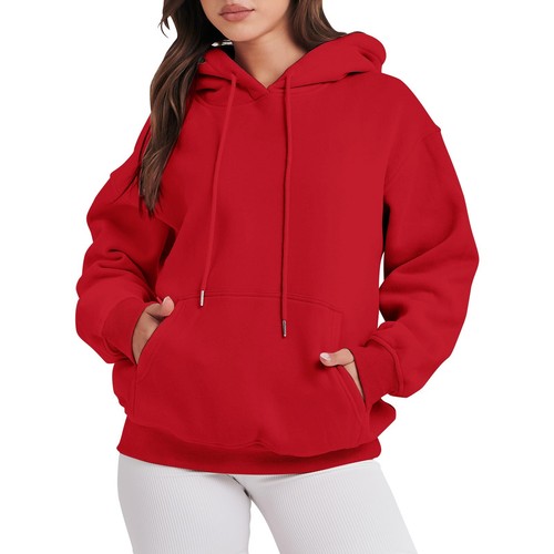 Womens Oversized Hoodies Sweatshirts Long Sleeve Sweaters Pullover Fall Clothes - Picture 59 of 66