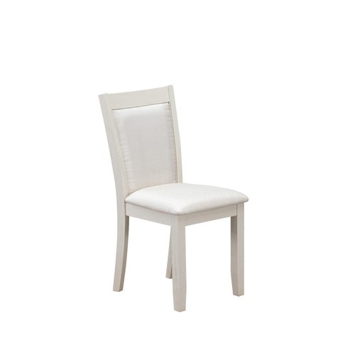 X026MZ001-7 7-Piece Dining Set Contains a Dining Table and 6 Cream... - Picture 2 of 8