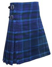 "Custom Fit Men's 8 Yard Scottish Tartan Kilt - Authentic Spirit of Scotland"