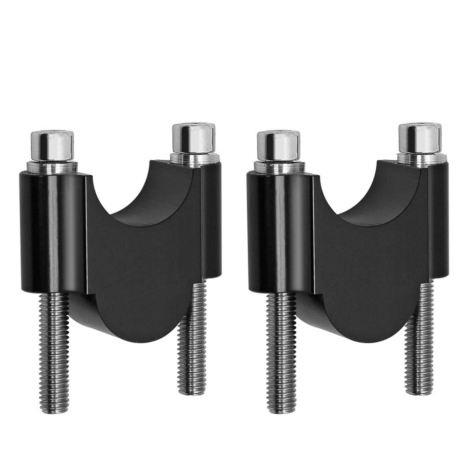 Manillar 22MM Manillar Manillar Abrazaderas de Montaje Elevadores Adaptadores para ATV Motocicleta Honda Foto 2 de 4