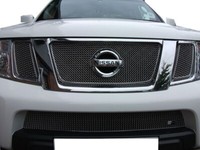Nissan Navara – Vorderer Grillsatz, Silbern (2010 Bis 2013)