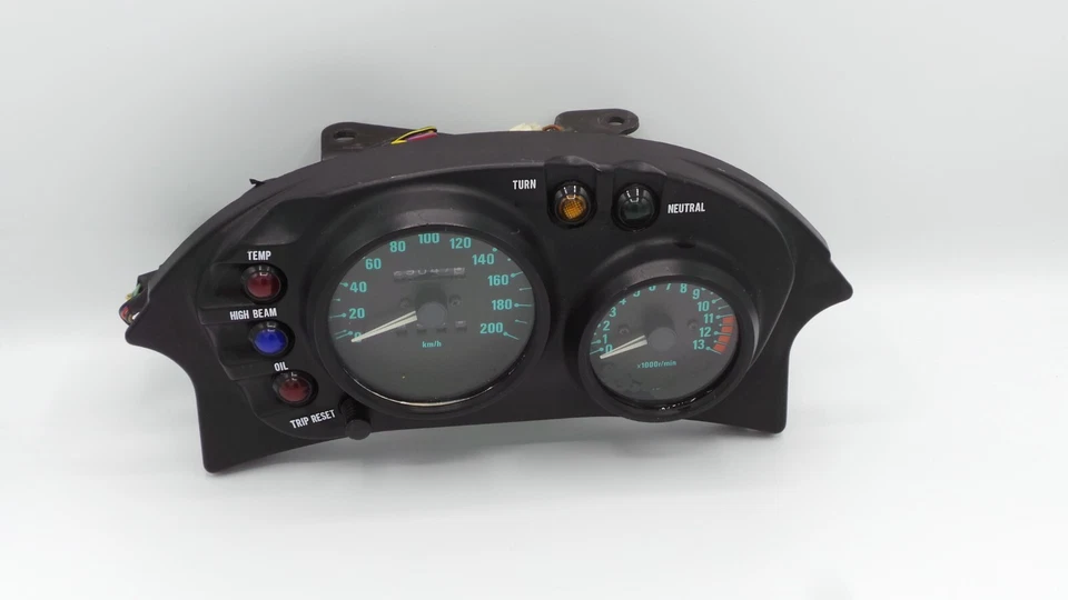 KAWASAKI KLE 500 INSTRUMENTS CLOCKS GAUGES IN VERY GOOD CONDITION WORKING ORDER - Image 3 of 4