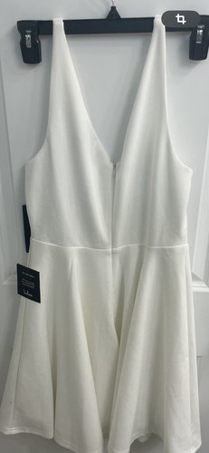 Lulus Women White Short Sleeveless Dress Size Medium - Picture 17 of 17