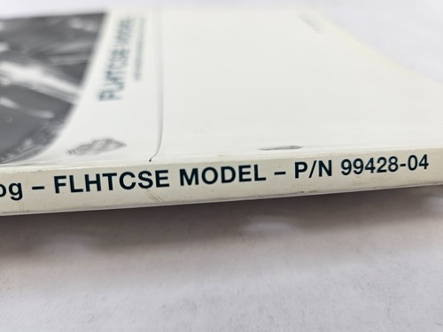 Used 2004 Harley Davidson FLHTCSE Model Parts Catalog Manual 99428-04 - Picture 11 of 13
