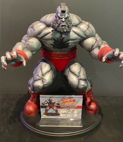 PCS *VERY RARE* MECHA-ZANGIEF 1/4 SCALE STATUE STREET FIGHTER #14/75