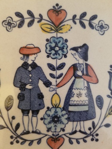Johnson Brothers Straffordshire Hearts and Flowers 6" Plates Set of 3 - Picture 6 of 9