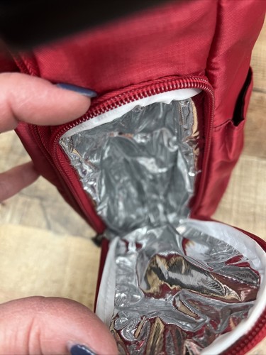 Columbia Rojo Bandolera Bolso de Hombro Bolso de Pañales Bolso de Viaje al Aire Libre - Imagen 6 de 6