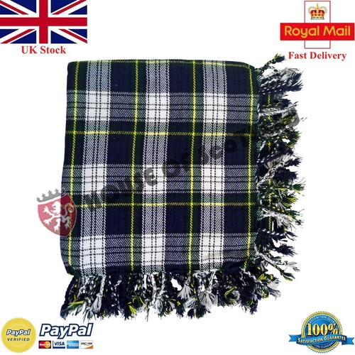 Scottish Kilt Fly Plaid - 48" x 48" Acrylic Wool in Various Tartan For Drummers - Picture 19 of 46