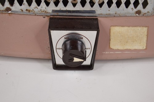 Kenmore Automatic Space Heater Pink Mauve 1960s MCM 344-72243 TESTED WORKS! - Picture 4 of 12