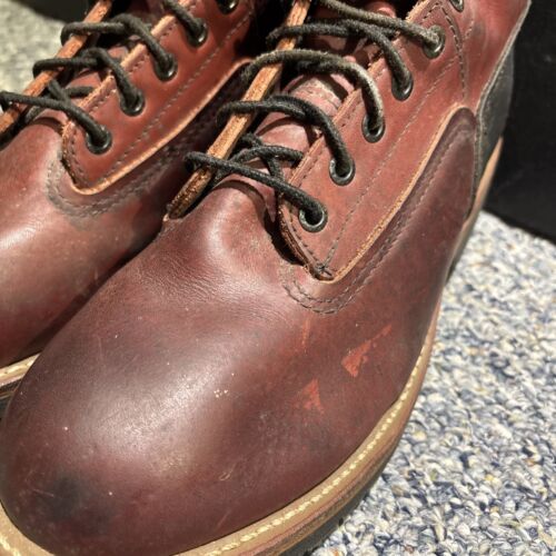 Red Wing Heritage Herren Leder Lineman Holzfäller Stiefel 921 Größe 9,5 B zweifarbig - Bild 8 von 8