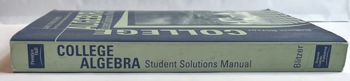 College Algebra Student Solutions Manual Laurel Technical Services for Manatee - 第 8/9 張圖片