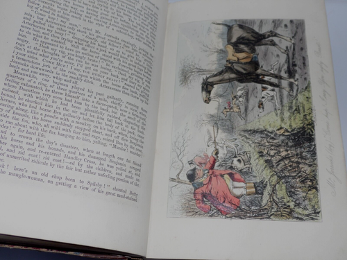1854, HANDLEY CROSS; or Mr. JORROCKS'S HUNT, Fox hunting book, Plates, RARE - Picture 13 of 19