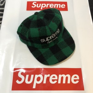 green plaid hat