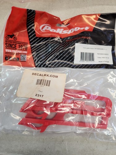 Polisport Chain Slider Red CRF450R 2011-2012 CRF250R 2010-2013 - Picture 2 of 3