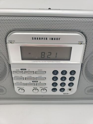 Sharper Image 5 Band AM/FM Stereo Weather TV SW Global Radio CT800 No Power Cord - Picture 2 of 10