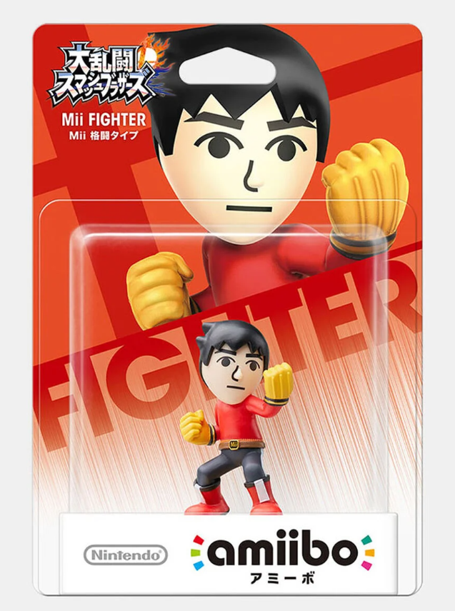 amiibo Miiファイター　3種類　未開封　大乱闘スマッシュブラザーズ Amazon.com: Mii 3-pack - Brawler, Gunner, Swordfighter