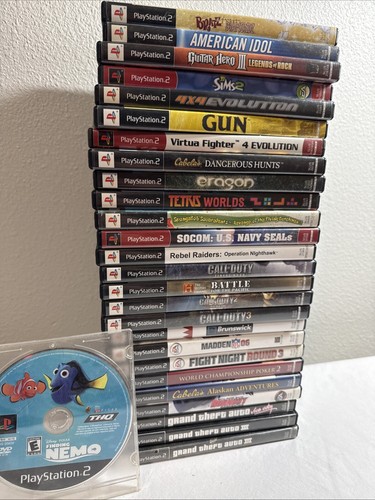Playstation 2. Lot Of 27 Games. Tested And Works. They All Have Scratches - Picture 1 of 8
