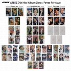 ATEEZ 7th Mini Album Zero : Fever Part.1 Re-Issue Official Photocard QR card