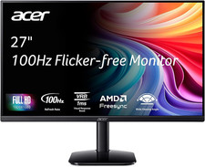Acer 27" IPS Full HD 1920 X 1080 Zero-Frame Gaming Office Monitor AMD Freesync