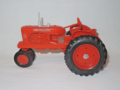 ERTL Allis-Chalmers Tractor Toy WD 45 Orange Farm Toy Metal ~ 1:16 Scale - Picture 2 of 12