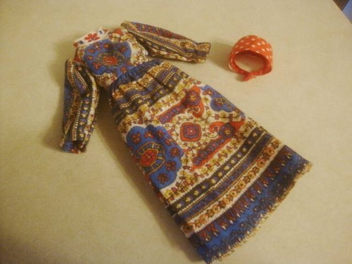 Vintage 1972 Kenner BLYTHE bambola bruna 6 righe vestito originale e mutande VIDEO! - Foto 21 di 23