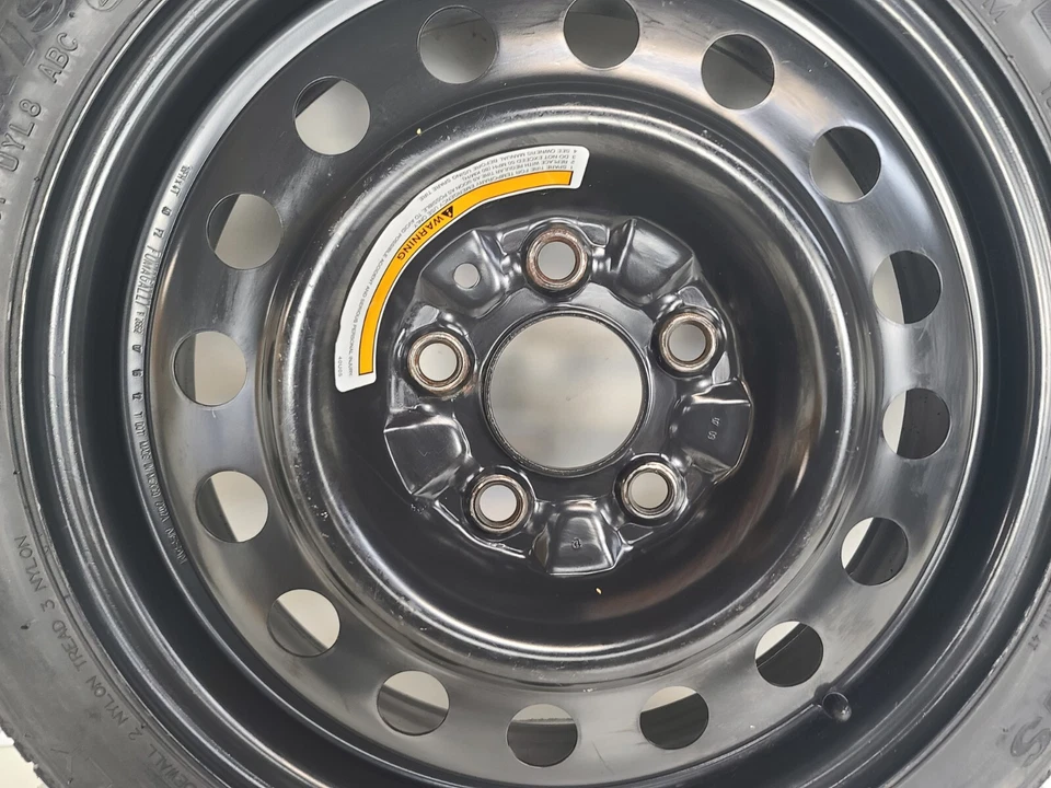 Neumático de repuesto 16’’’ con kits de chaqueta para: Nissan Leaf Compact Donut 2019-2025 Foto 4 de 4