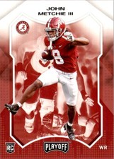 John Metchie III 2022 Panini Chronicles Draft Picks Playoff Rookie #14 Alabama