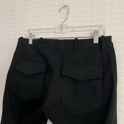 NILI LOTAN French Military Pants Women’s Size 6 Black Cotton Casual - Picture 5 of 8