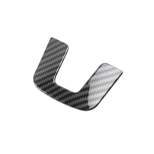 Carbon Fiber Interior Steering Wheel Panel Cover For VW Golf MK6 PASSAT B7 Jetta - Picture 8 of 10