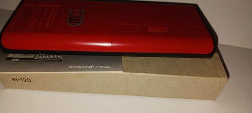Calculadora Sharp Elsi-mate EL-120 *Probada-Funcionando* De colección con caja y manual - Imagen 5 de 15