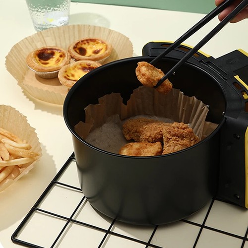Disposable Air Fryer Paper Oil Absorbing Non Stick Baking Pad Tough Squares New - Picture 6 of 6
