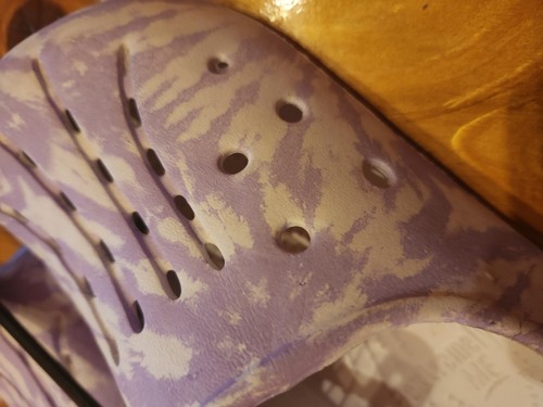 Zoccoli leggeri viola chiaro tinta unita estivi bambina - taglia 13 - nuovi - - Foto 4 di 6