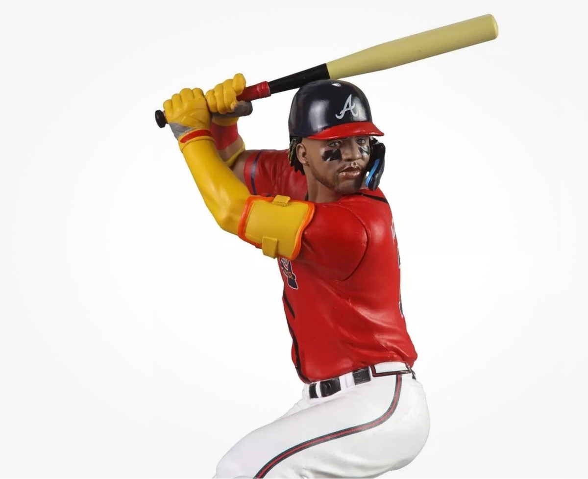 2024 McFarlane MLB Ronald Acuna Jr Atlanta Braves Red Jersey