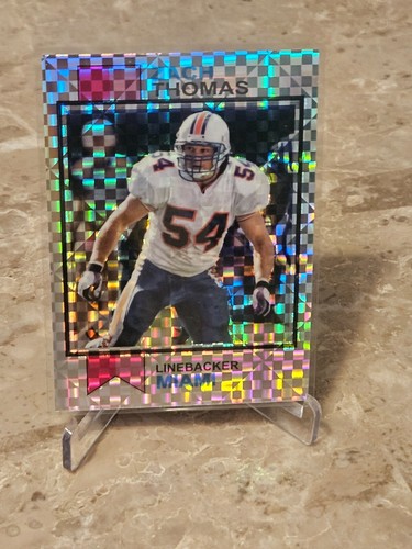 Zach Thomas 2023 Topps Composite Heritage Chrome X-Fractor 1973-16