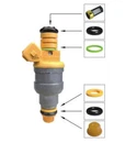 Fuel Injector service Kit For 6Cly Holden Calais V6 VN VP VR - Bosch 0280150960