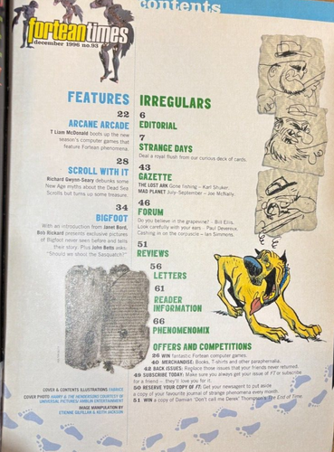 Fortean Times Magazin #91 Oktober 1996 - Bild 2 von 2