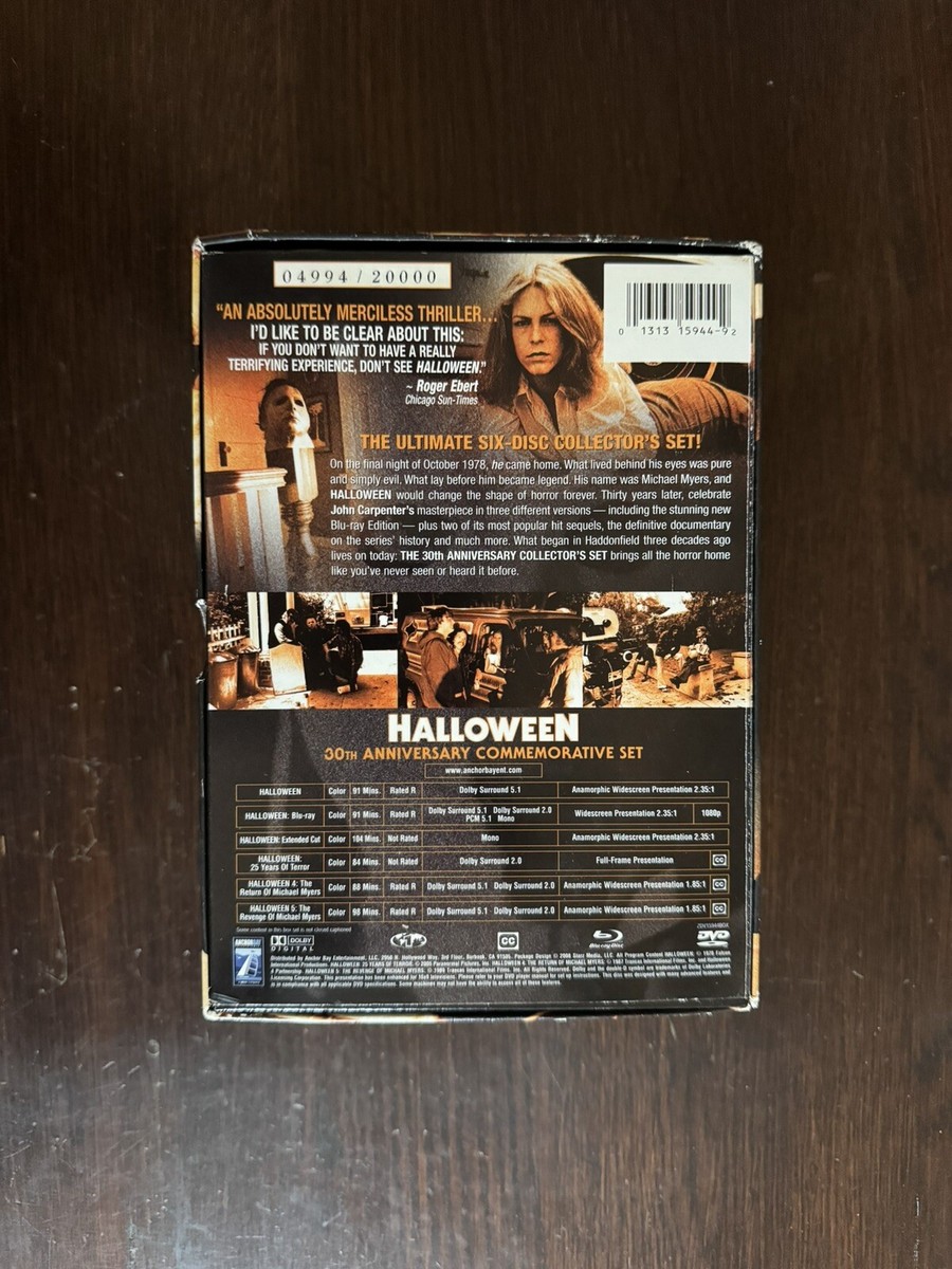 Halloween 30th Anniversary Commemorative Set #04994/20000 | eBay