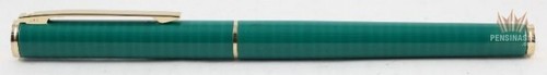 SHEAFFER FASHION 293 GREEN LACQUER WITH GOLD TRIM FOUNTAIN PEN SUPERB BEAUTIFUL! - Picture 3 of 6