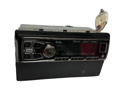 Bluetooth Audio AUX BOSS Audio Systems 611UAB Multimedia Car Stereo -Single Din