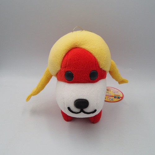 Afro Ken Dog MC2006 San-x Plush 7.5" Red TAG Toy Doll japan AfroKen - Picture 2 of 11