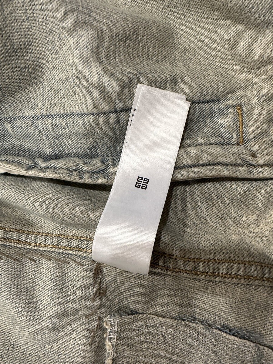 Givenchy x MMW Multi-Zip Pocket Beige Boro Denim Jacket | eBay Givenchy x MMW Multi-Zip Pocket Beige Boro Denim Jacket | eBay