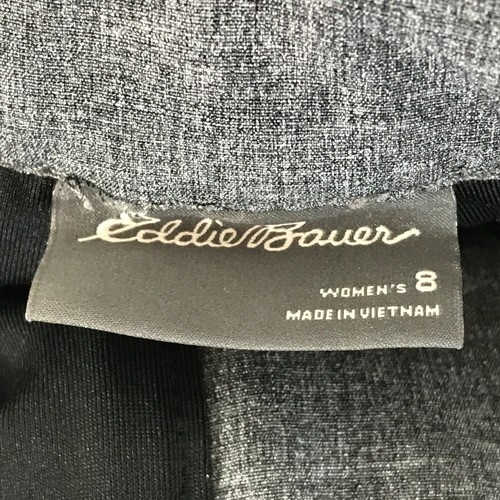 Eddie Bauer Cargo Wander Skort Damen Gr. 8 grau Taschen Stretch Outdoor - Bild 7 von 10