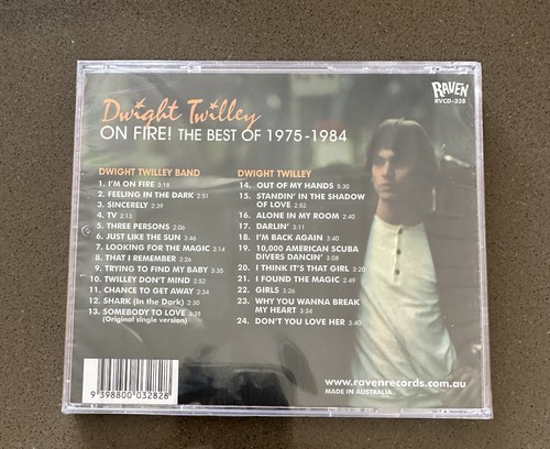 Dwight Twilley – On Fire – Best Of 1975-1984 Raven CD NEW SEALED Australia - Picture 2 of 2