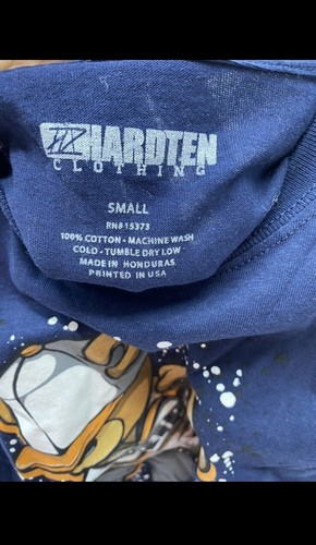 Hang Ten Ralph Lauren T-Shirt Boys S Short Sleeve Graphic Crew Neck Blue - Picture 3 of 4