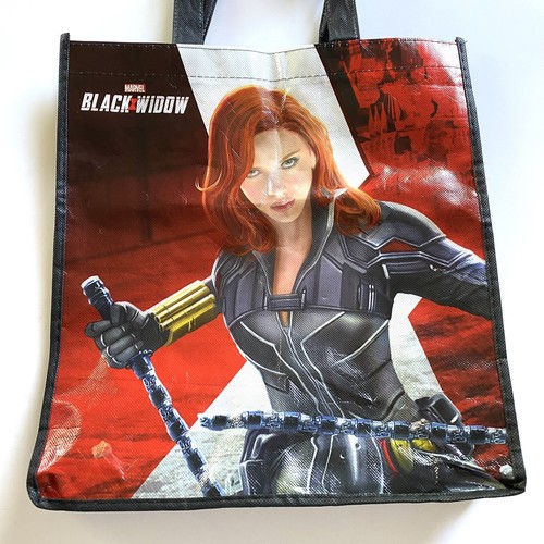 marvel black widow große wiederverwendbare Tragetasche Einkaufstasche