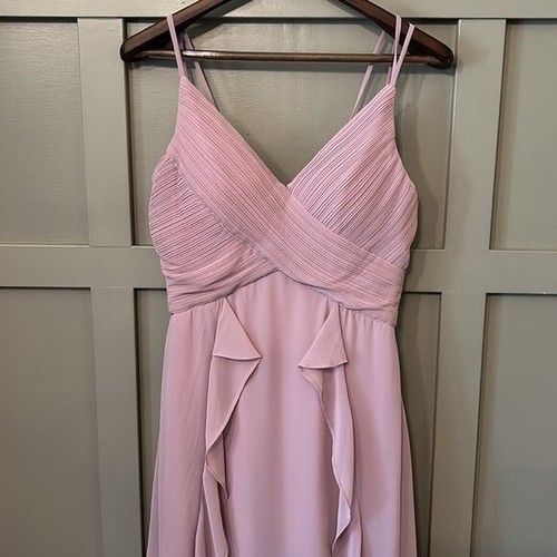 Mori Lee Madeline Gardner Bridesmaid Dress 21645 in Dessert Rose Size 8 New NWT - Picture 5 of 16